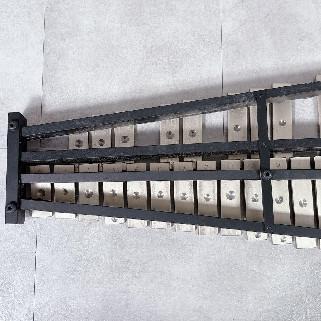 V635 河合楽器 鉄琴 グロッケン 32音 KG-405 グロッケンシュピールの