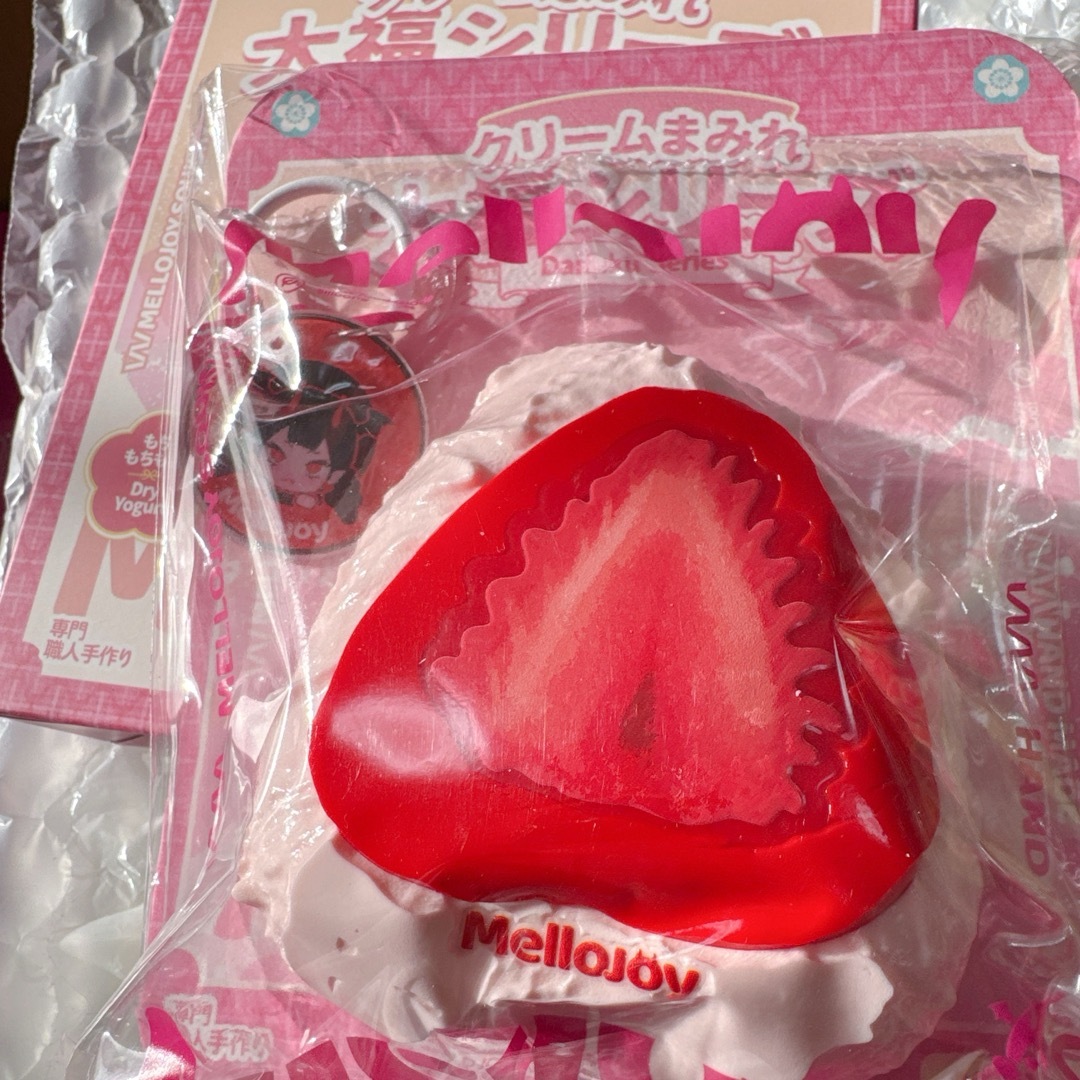Mellojoy メロジョイ スクイーズ 大福 ストロベリーの通販 by もぐ's
