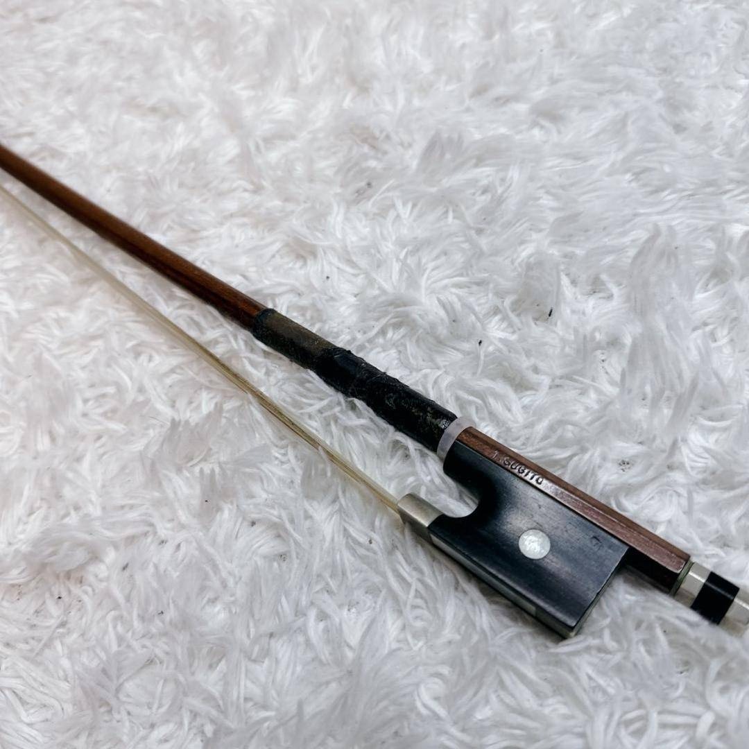 SUZUKI スズキ バイオリン No330 1/2 弓 ヴァイオリン 虎杢