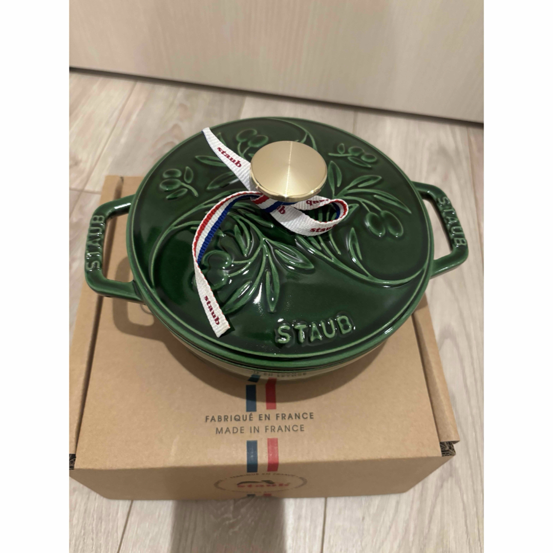 STAUB - STAUB Wa-NABE S オリーブ の通販 by purin.'s shop｜ストウブ