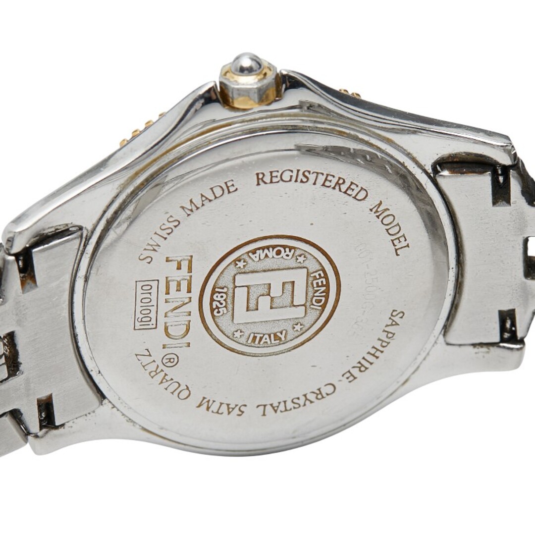 FENDI - フェンディ 腕時計 2500G クオーツ ゴールド文字盤 ステンレス