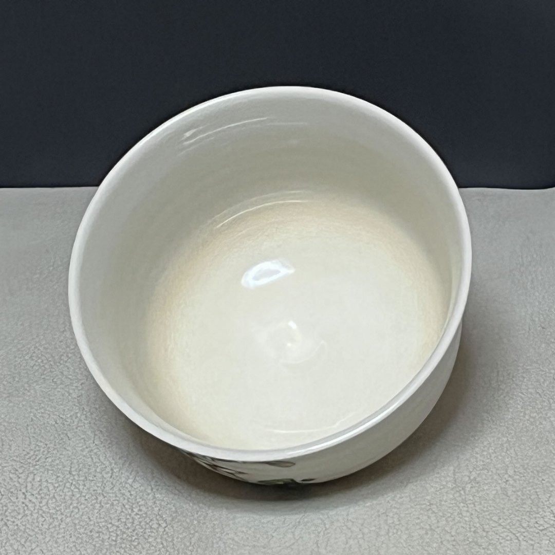 丹山窯 小峠葛芳 幸矢之絵 茶碗 共箱 抹茶碗 茶道具【