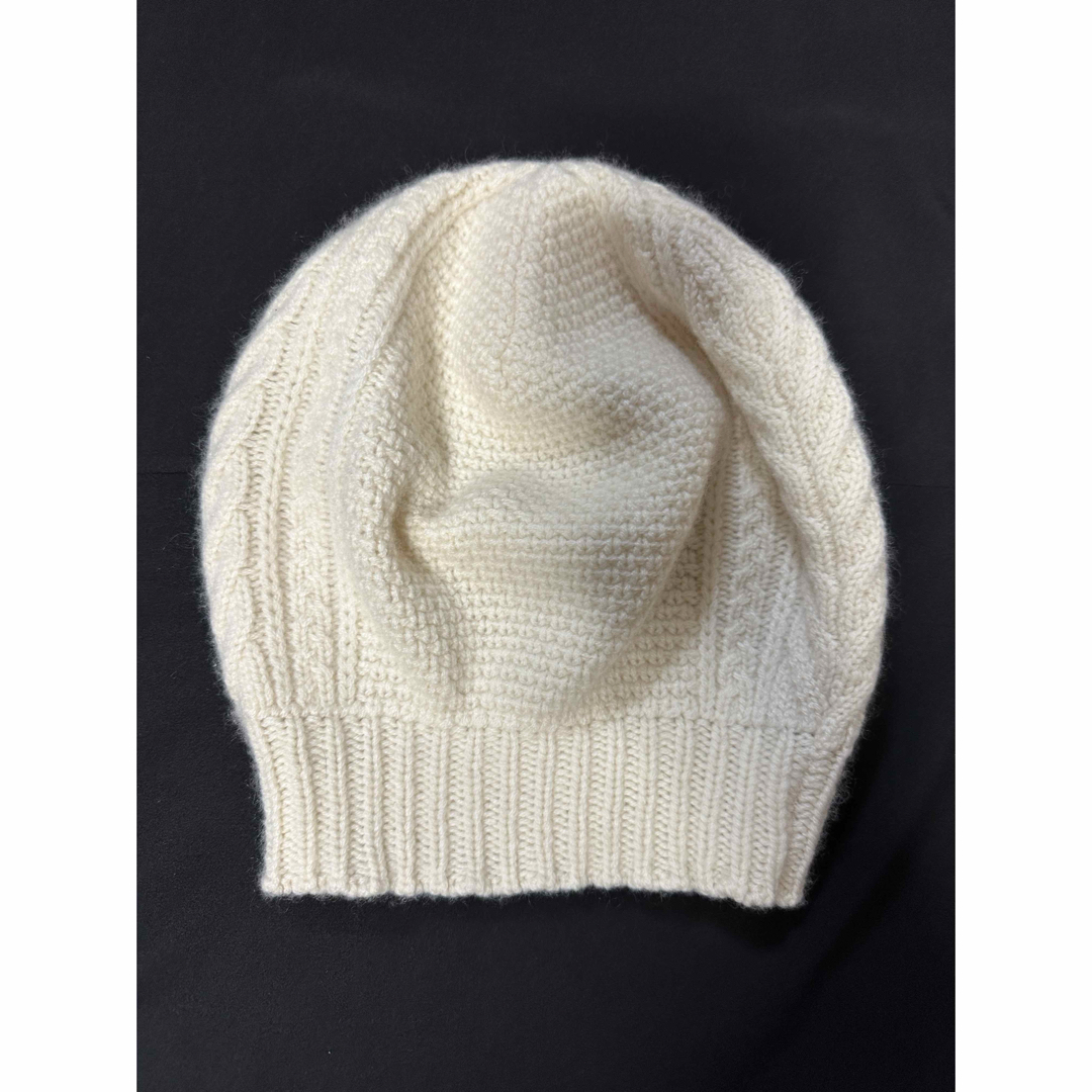 CHANEL - CHANEL シャネル ビーニー ホワイト 白 ニット帽 ニット