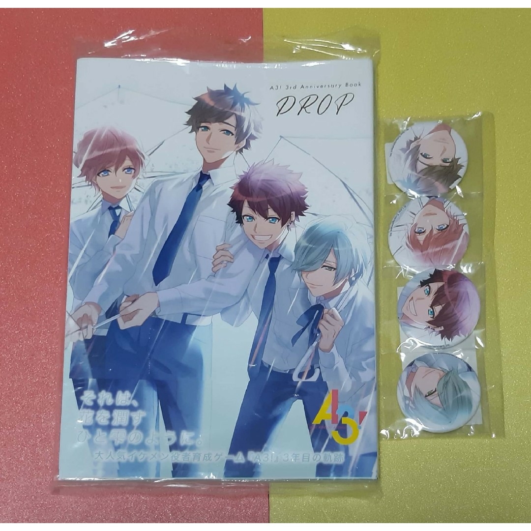 A3! アニバーサリーブック 缶バッチ ポスター セット