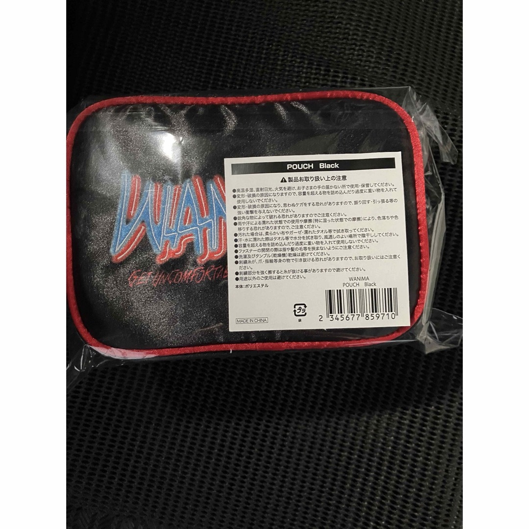 WANIMA - WANIMA BAMBOOM NIGHT ポーチ 黒 ブラックの通販 by Lamia's