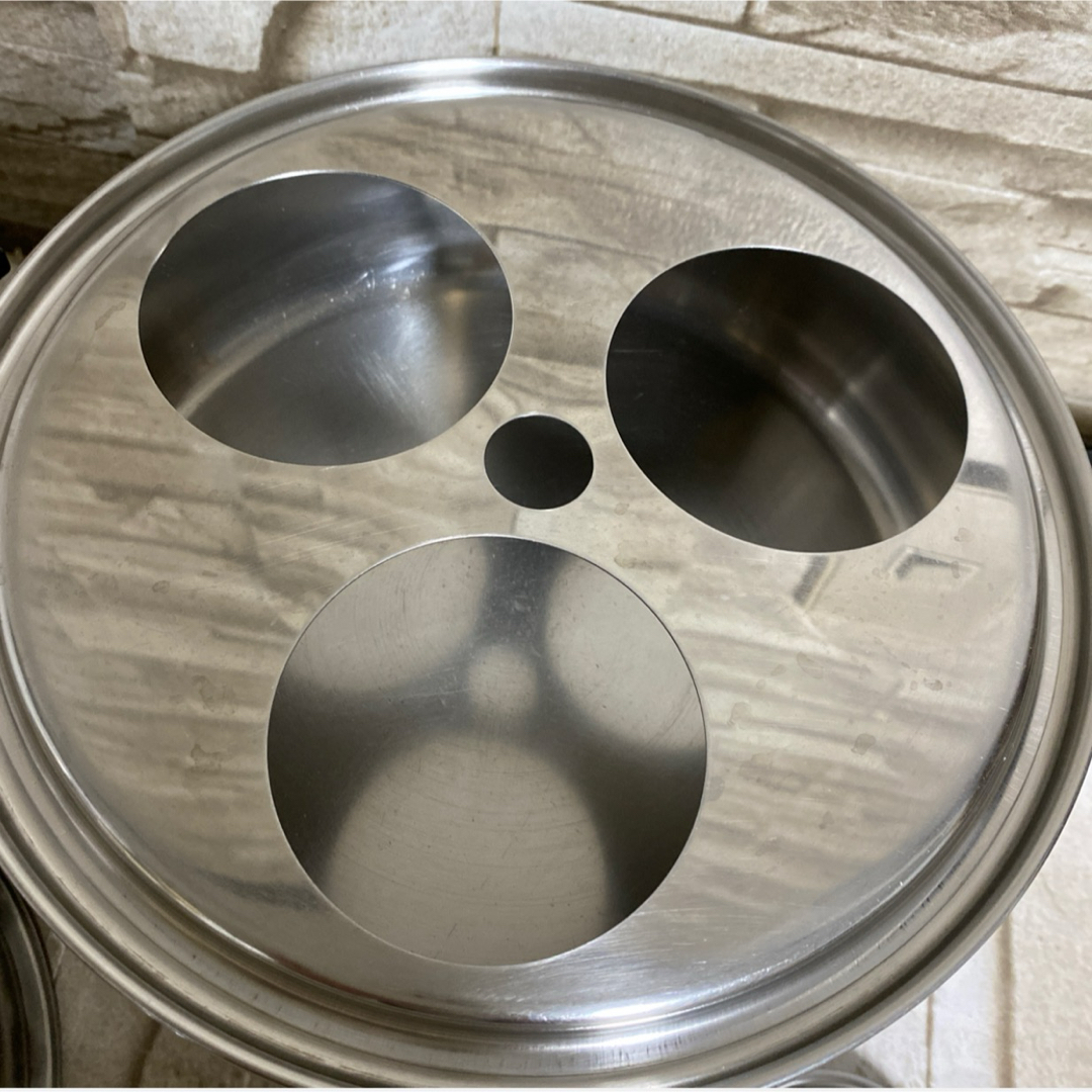 ロイヤルクイーンIH対応2コート&小フライパン他 取手鍋蓋部品新品交換