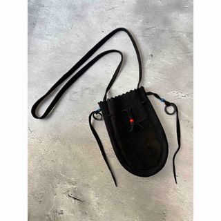 goro's - ゴローズ goro's スモーク 巾着ポーチ L バッグ 金縄