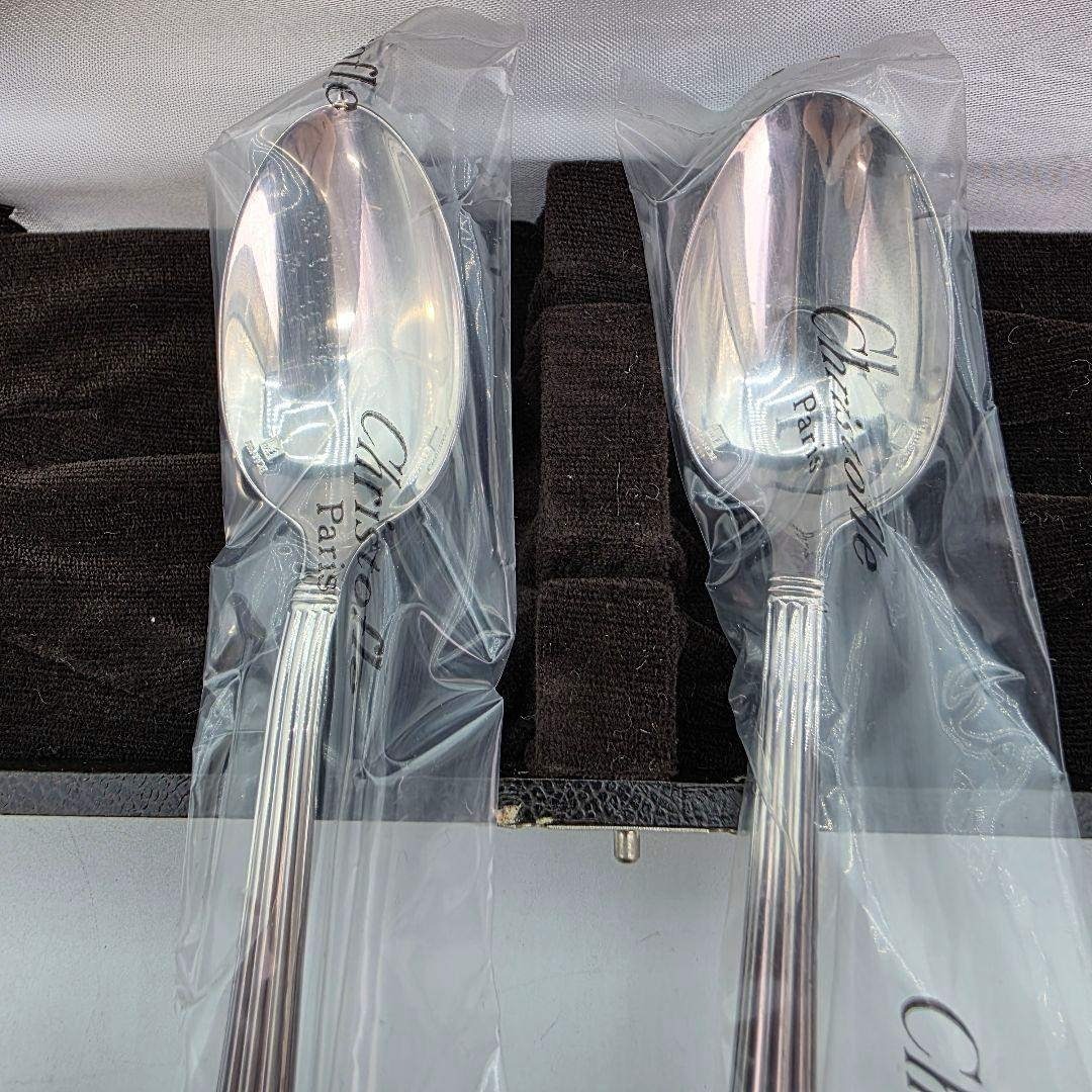 Christofle - クリストフル Christofle スプーン 2点セット 箱付き