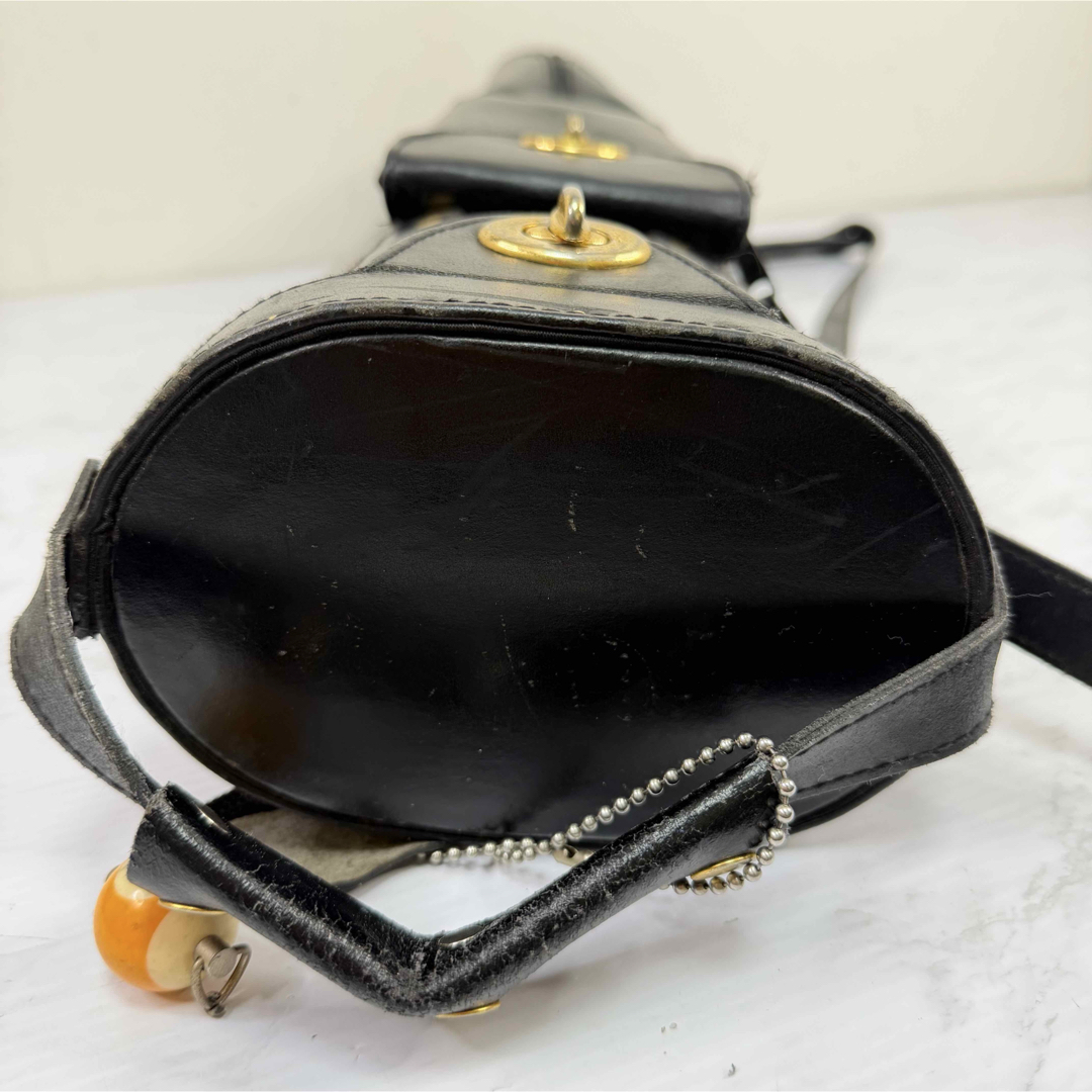 ビリヤード キューケース 本革 レザー 3B7S 3バット 7シャフトの通販