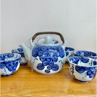 有田焼 - 有田焼 清秀窯 絵変わり 古伊万里 カップ＆ソーサー 5客