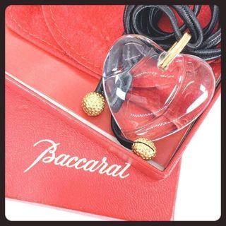 Baccarat - バカラ ネックレス アクセサリー ハート 赤の通販 by マイ