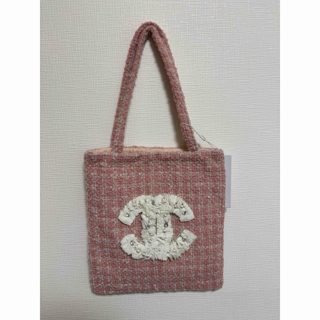 CHANEL - CHANELピンクトートバッグ ビッグココマーク シャネルの通販