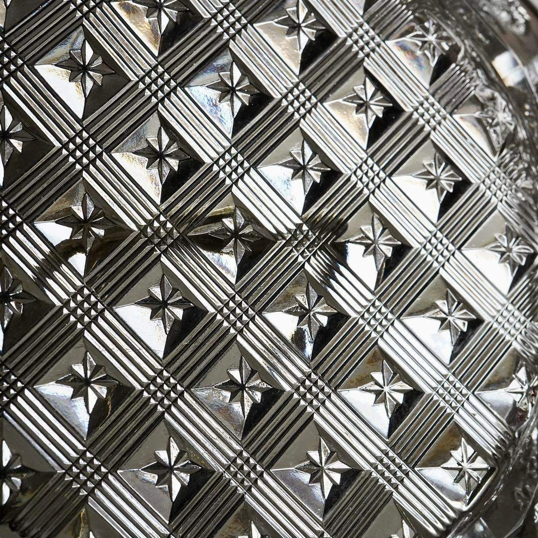 Baccarat - 1840年☆極希少オールドバカラBACCARAT 花紋クリスタル