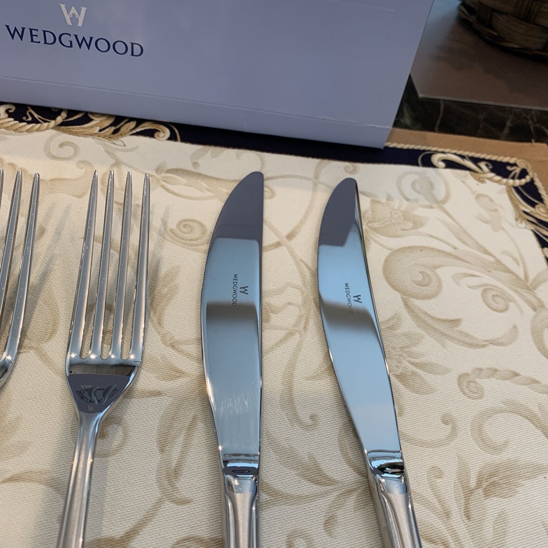 WEDGWOOD - 希少 ウェッジウッド スワル カトラリー ディナーフォーク