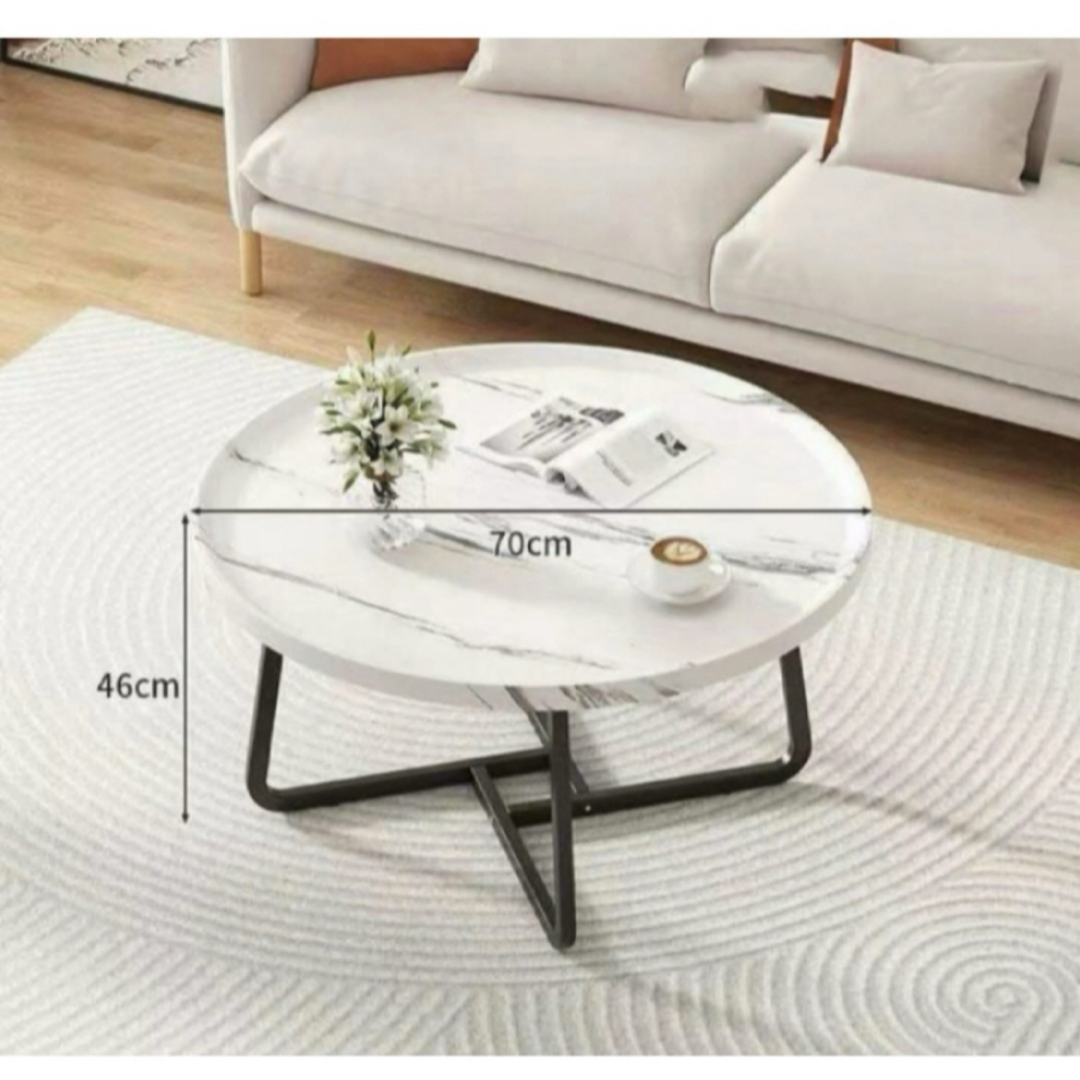 VEEZHA ネストテーブル ローテーブルおしゃれ マルテーブルコーヒー