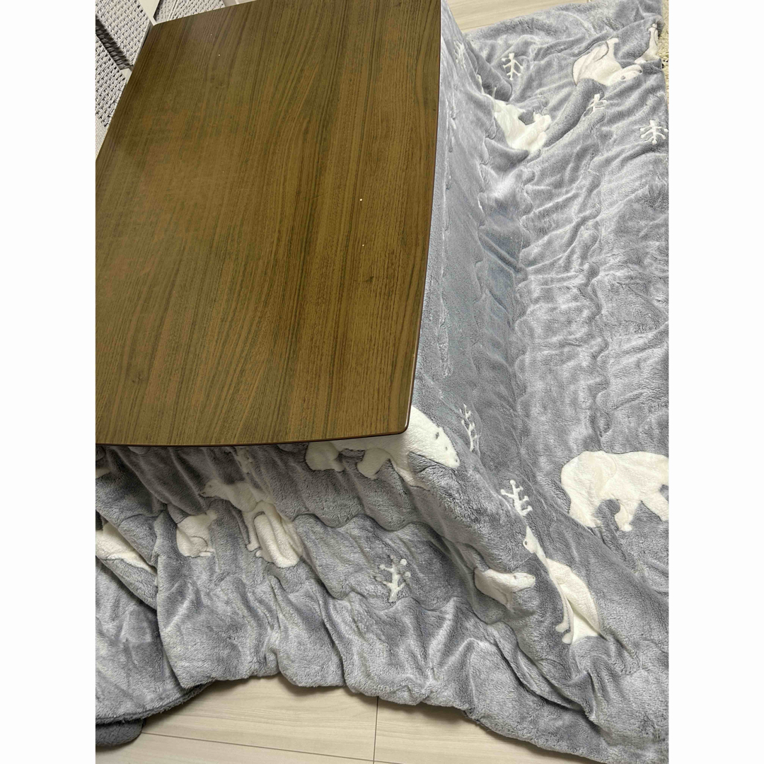 ニトリ - ニトリ こたつローテーブルN 105 MBR しろくまデザイン