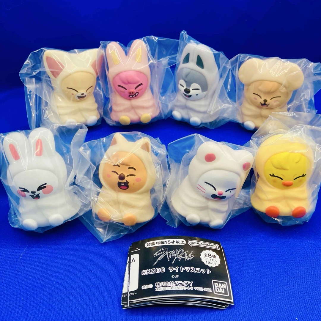 SKZOO ライトマスコット 全8種 コンプ ガチャ スキズ StrayKidsの通販