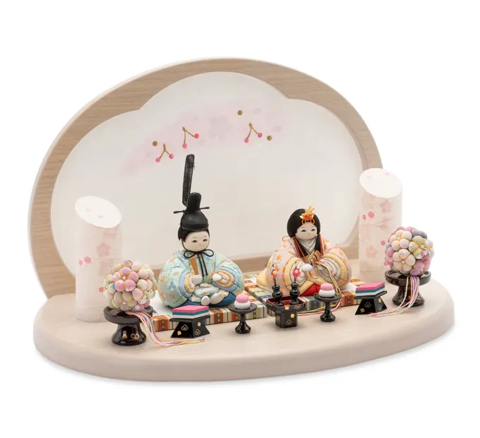 雛人形「雛道具 菱高三宝（ミニ）」｜雛人形の通販 ふらここ