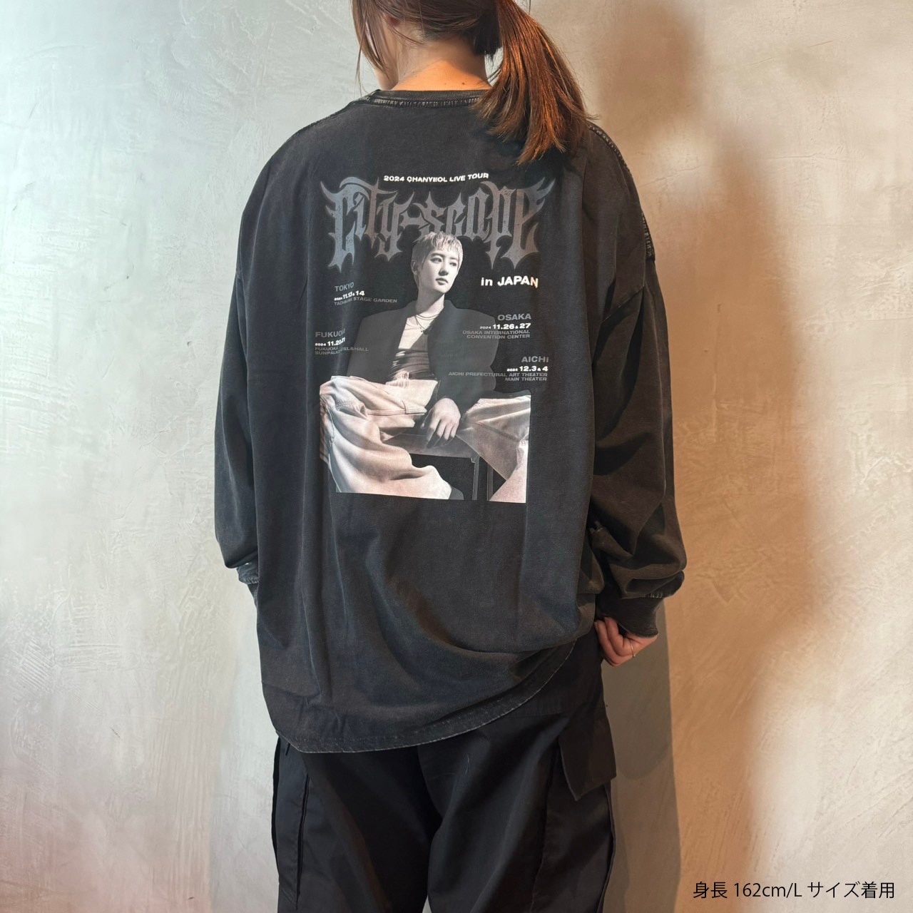 ロングスリーブTシャツ(M/L/XL)