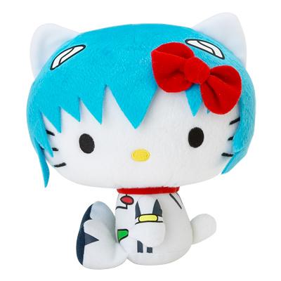 エヴァンゲリオン×ハローキティ ぬいぐるみ 綾波レイ : サンリオ