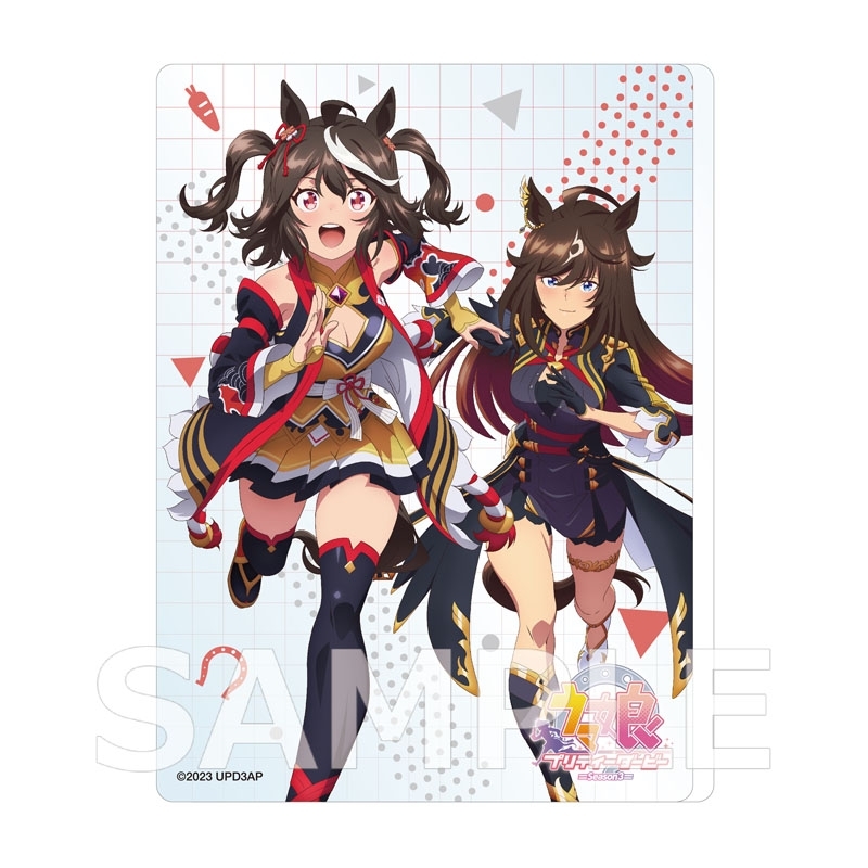 アクリルブロック（キタサンブラック＆ドゥラメンテ）/ TVアニメ『ウマ