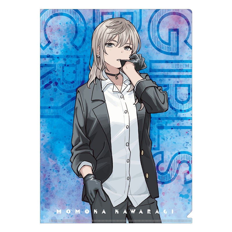 クリアファイル rugged style ver.（河原木 桃香） : ガールズバンド