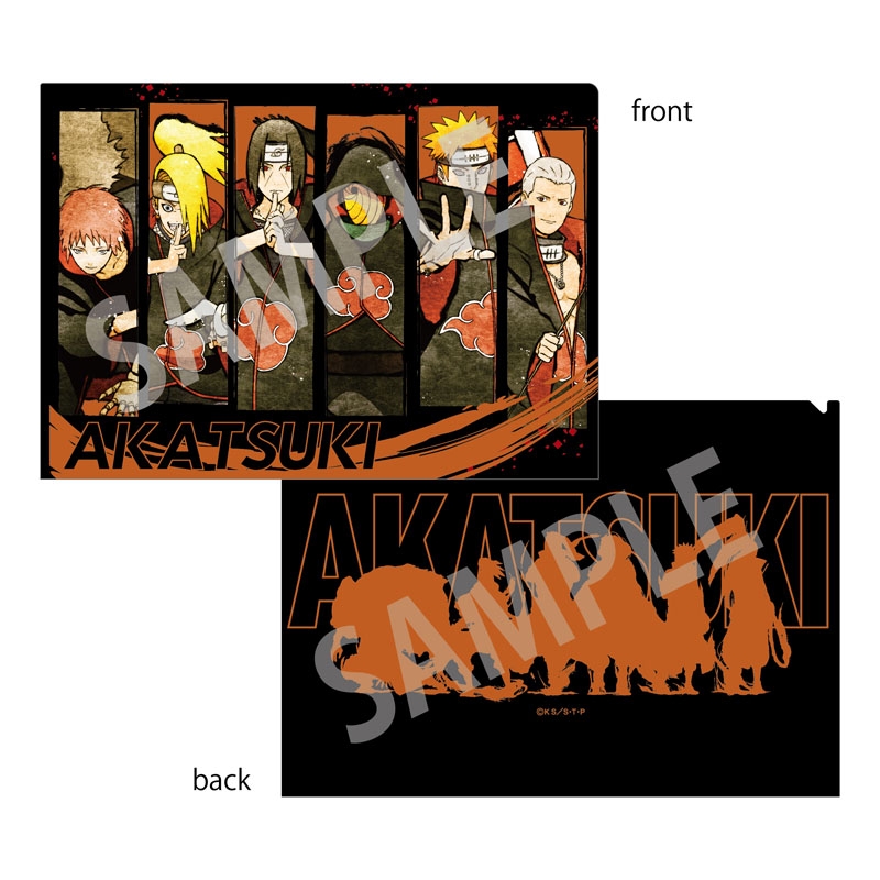 メタリッククリアファイル（暁ver.）/ NARUTO×BORUTO GENERATION STORE