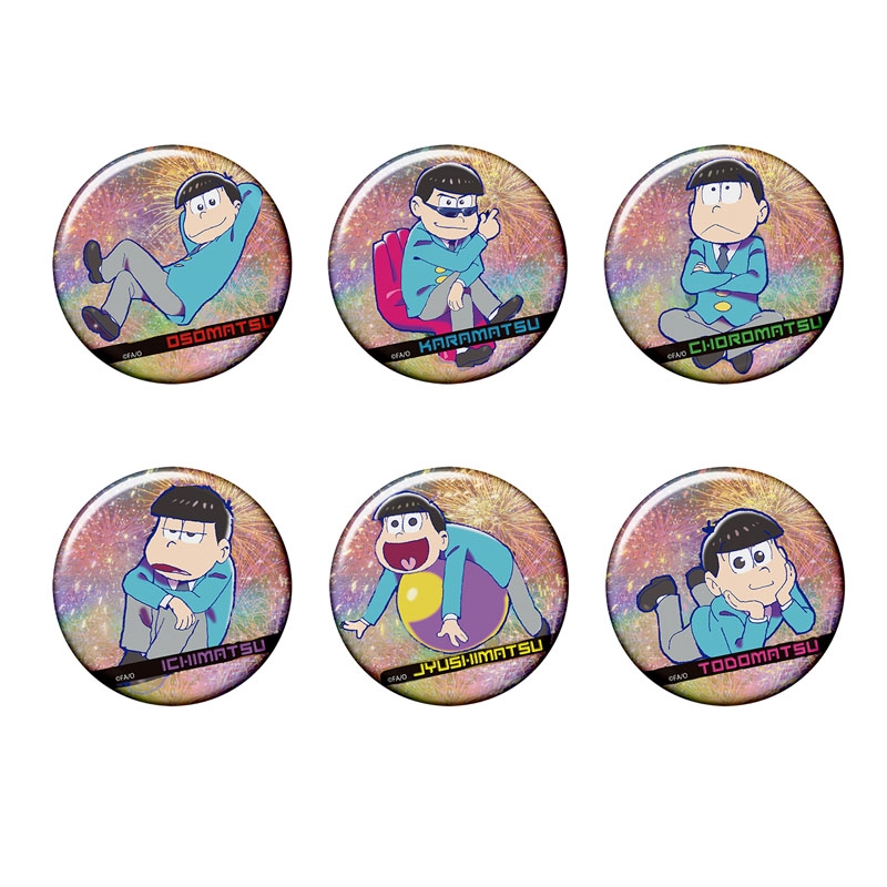 おそ松さん トレーディング缶バッジ スーツ松ver.(全12種のうち