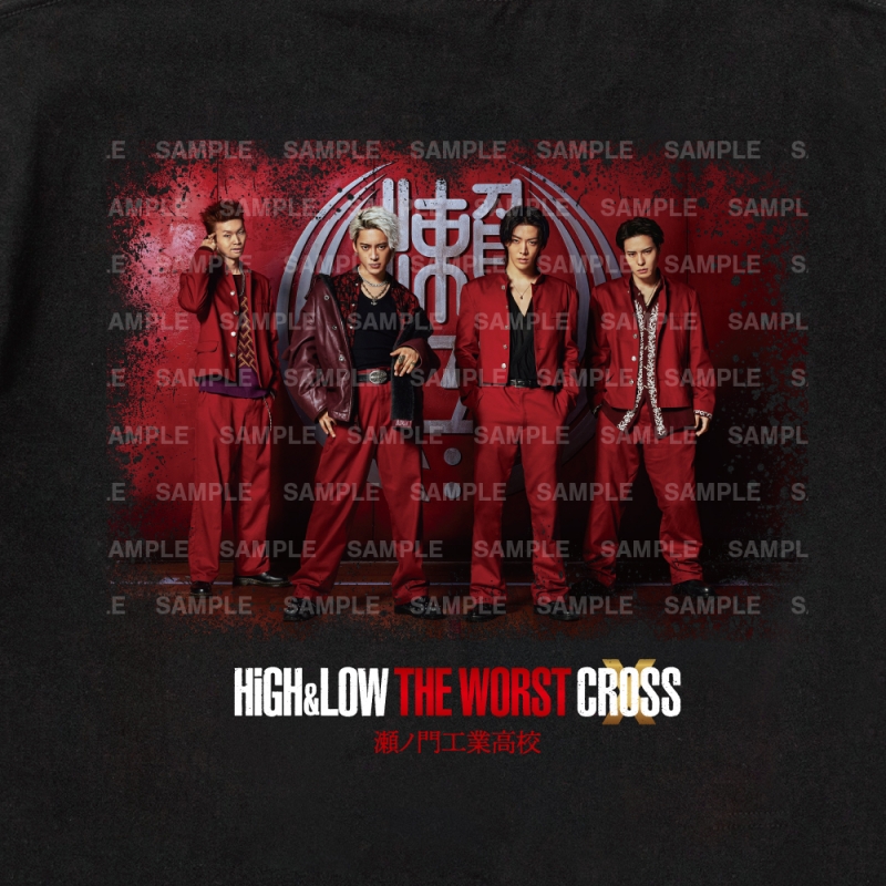 フォトTシャツ （瀬ノ門工業高校） / 映画『HiGH&LOW THE WORST X