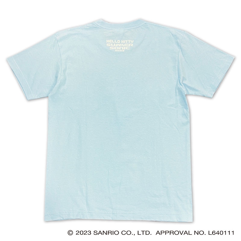 SUMMER SONIC｜HELLO KITTY Collaboration T-Shirt (130)ライトブルー