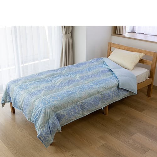 モリリン 布団・快眠グッズ 【新品同様】フランス産羽毛 洗える合