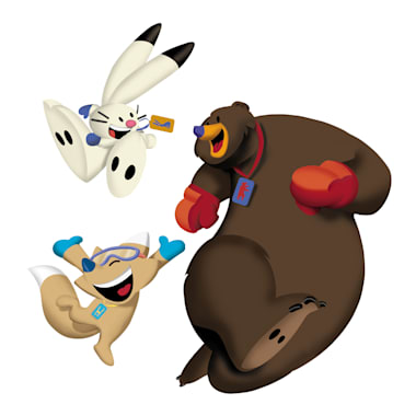 ソチ2014オリンピックマスコット - 写真とヒストリー