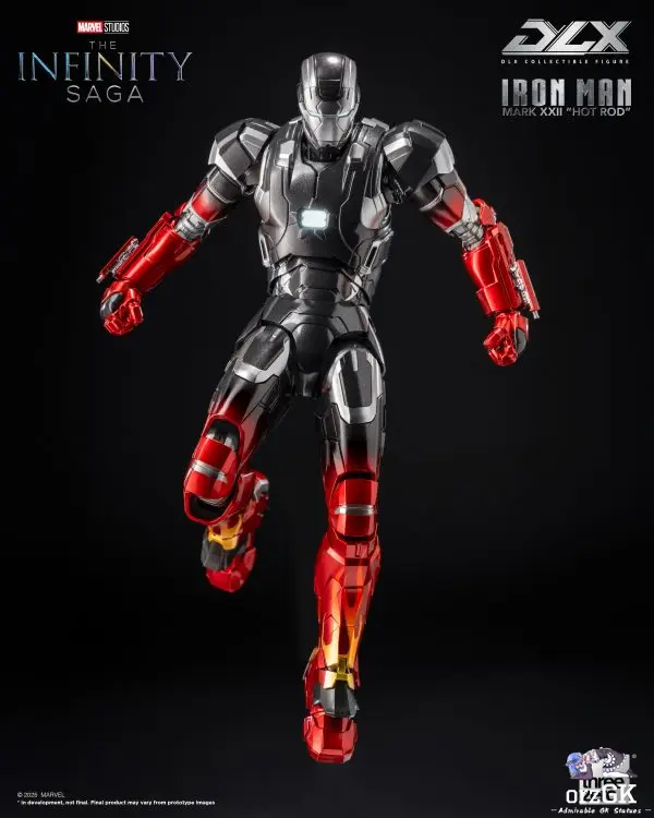 Threezero - Marvel DLX Iron Man Mark 22 Hot Rod 3Z0945C0 (Licensed