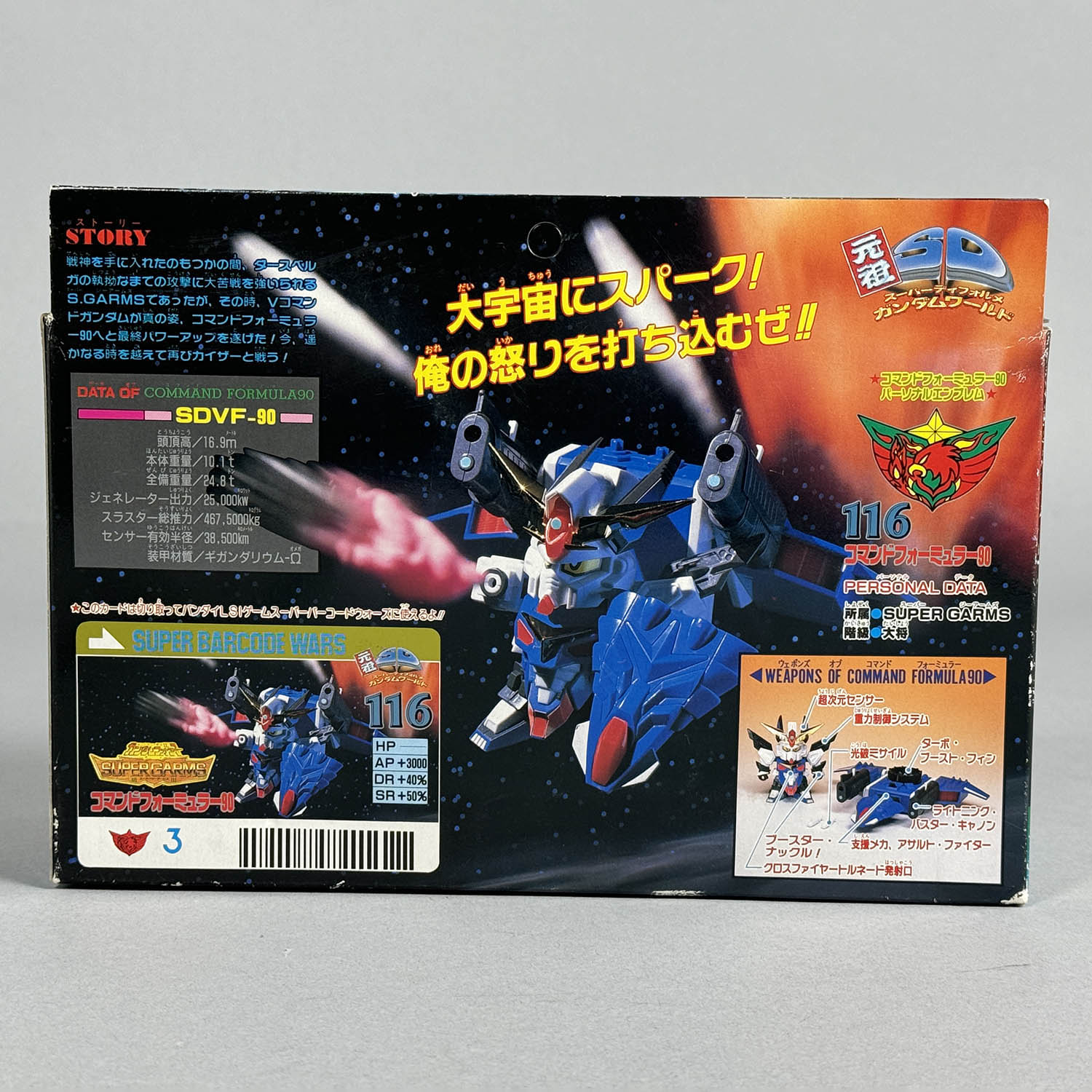 4334] 元祖SDガンダム コマンドフォーミュラー90