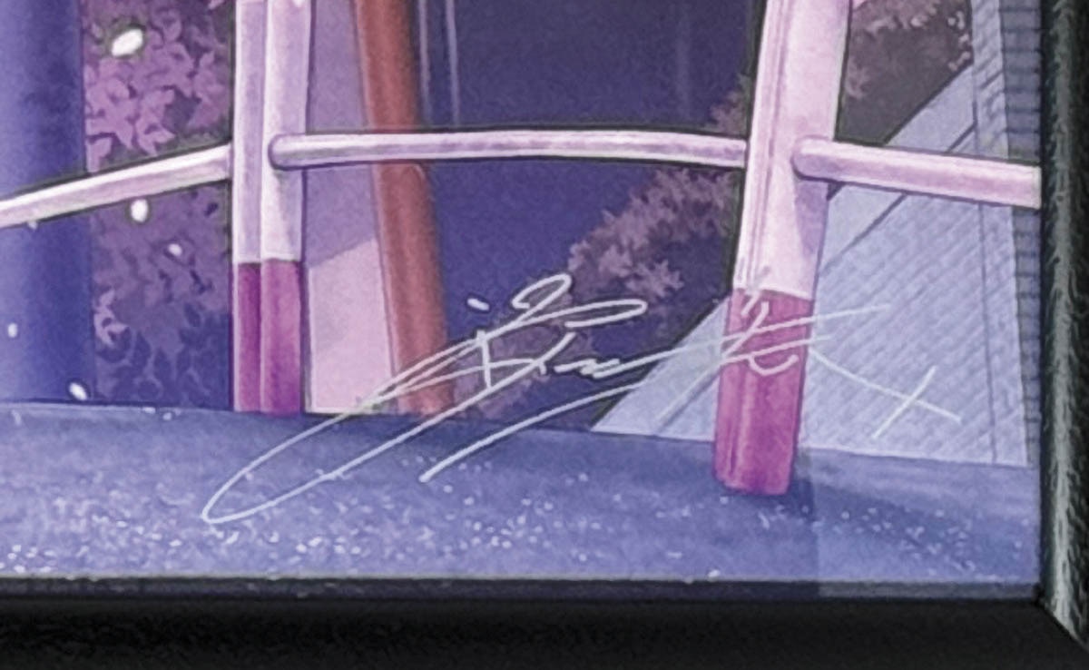 直筆サイン入り】深崎暮人 E☆2 アートコレクションプレミアム「複製