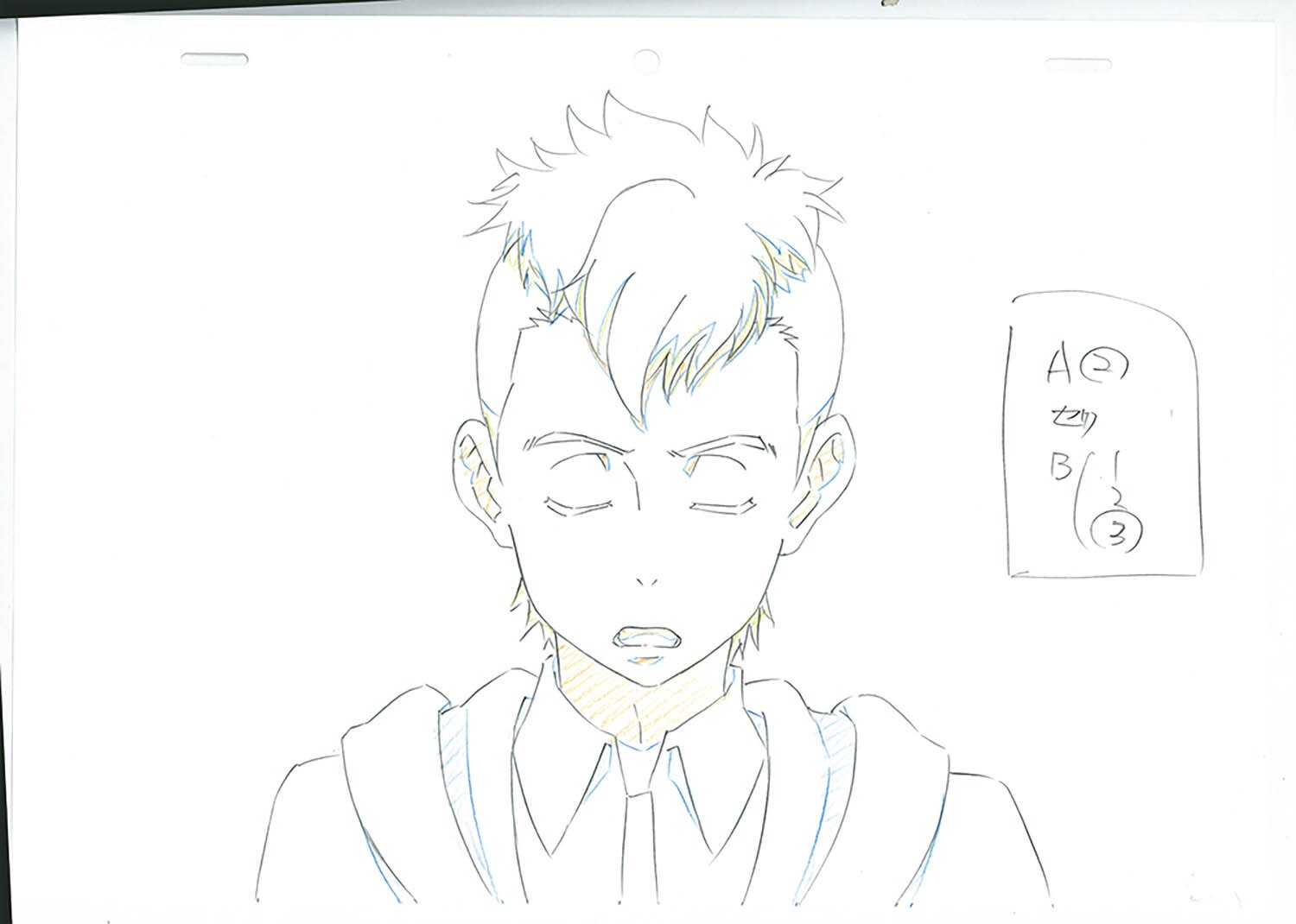 3613] 木村珠莉・山岡ゆり 直筆サイン入りカラー複製イラスト「SHIROBAKO」