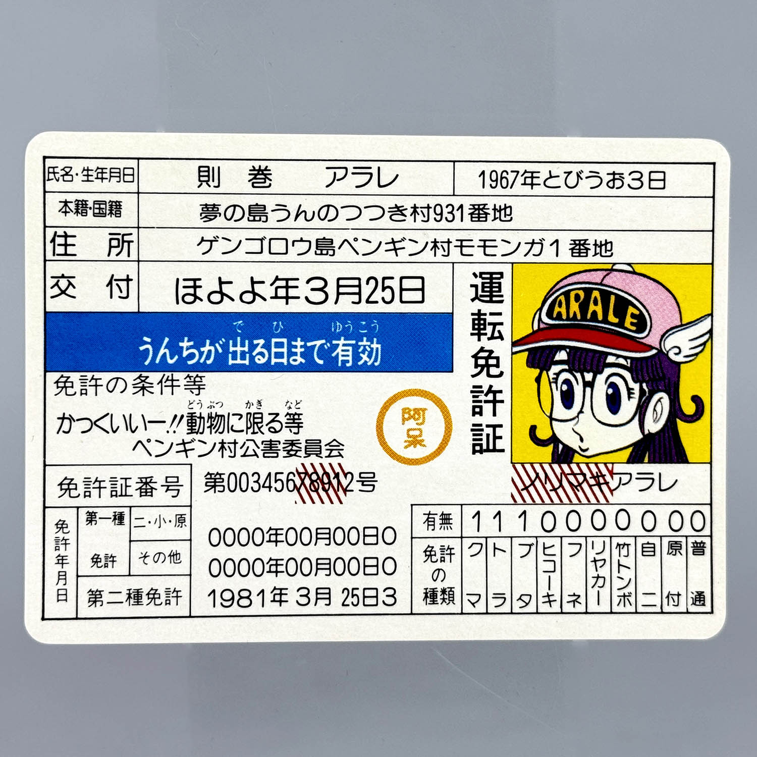 1002] Dr.スランプ アラレちゃん ペンギン村グランプリ 1BOX