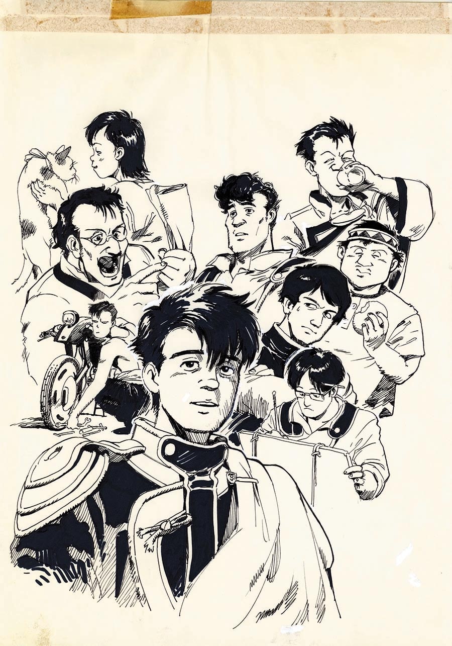 王立宇宙軍 オネアミスの翼版権原画