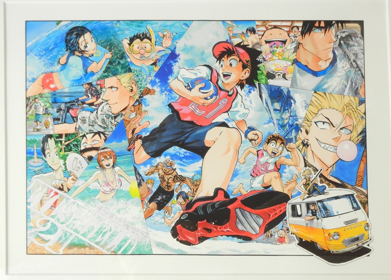 村田雄介 カラー複製イラスト 「アイシールド21」