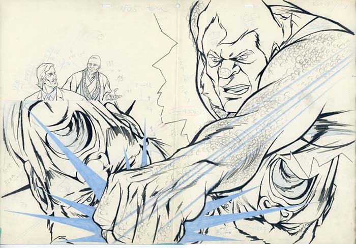 タイガーマスク 版権原画