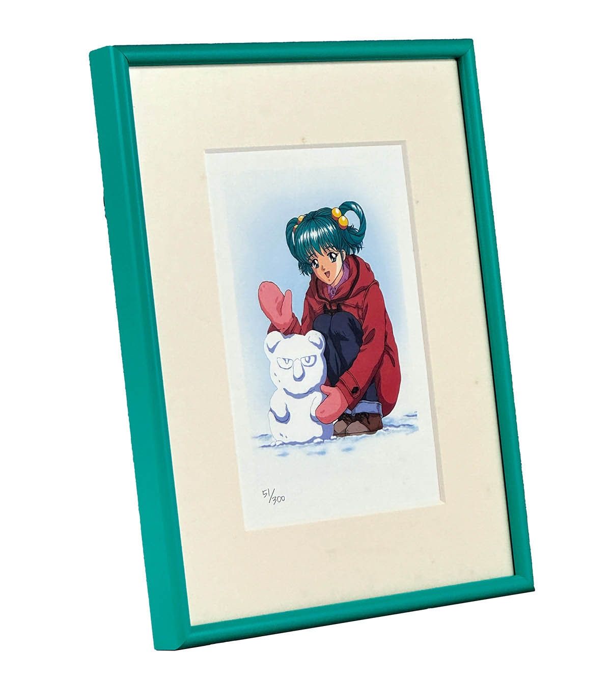 3636] リトグラフ 「ときめきメモリアル」館林見晴