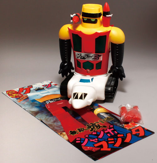 昭和レトロジャンボマシンダーゲッターロボGポセイドン当時物ポピー箱