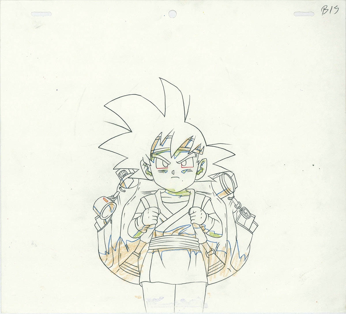 4092] ドラゴンボールGT 悟空外伝!勇気の証しは四星球 セル / 悟空Jr.