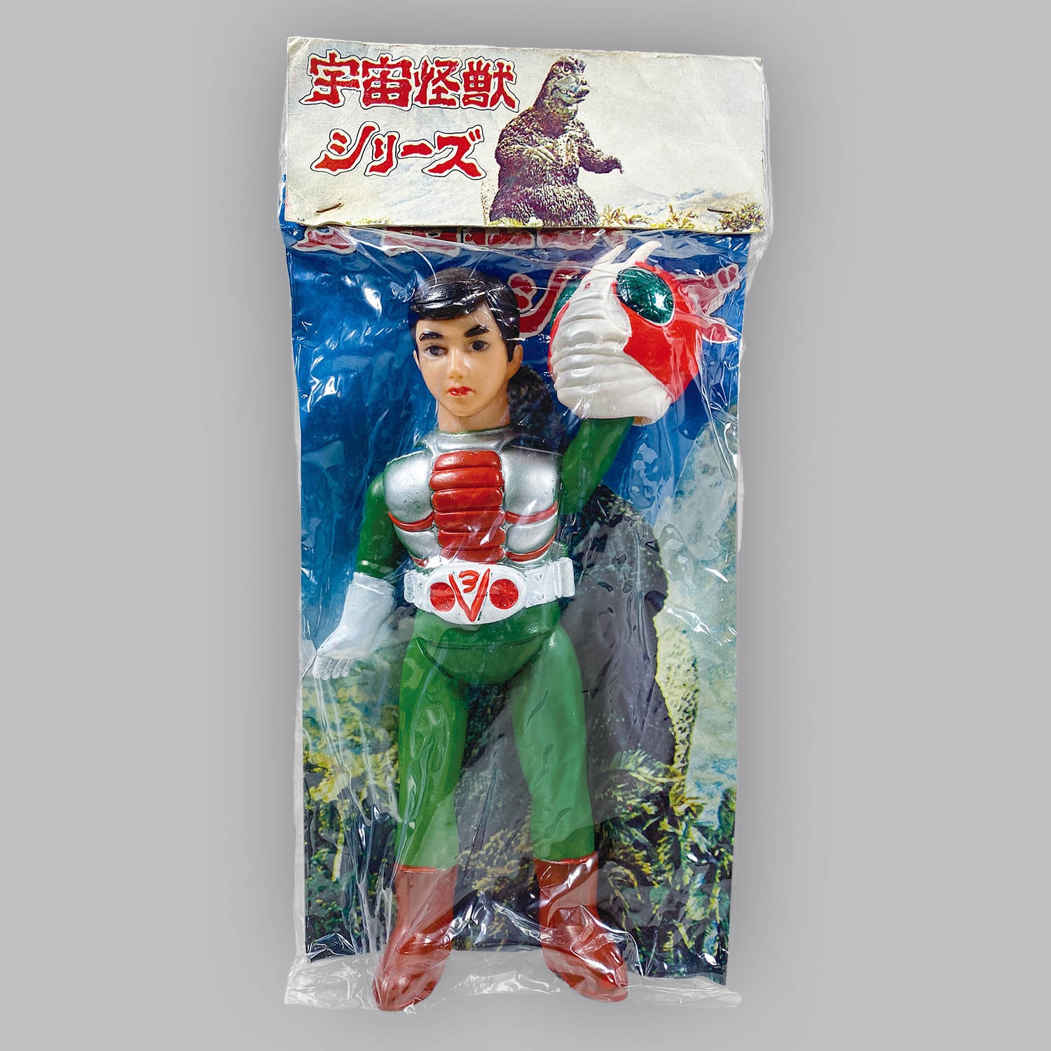 Yahoo!オークション 仮面ライダー スーパー1 ソフビ ビクトラー 当時物