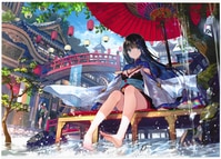 redjuice カラー複製イラスト「ギルティクラウン INORI♯1」