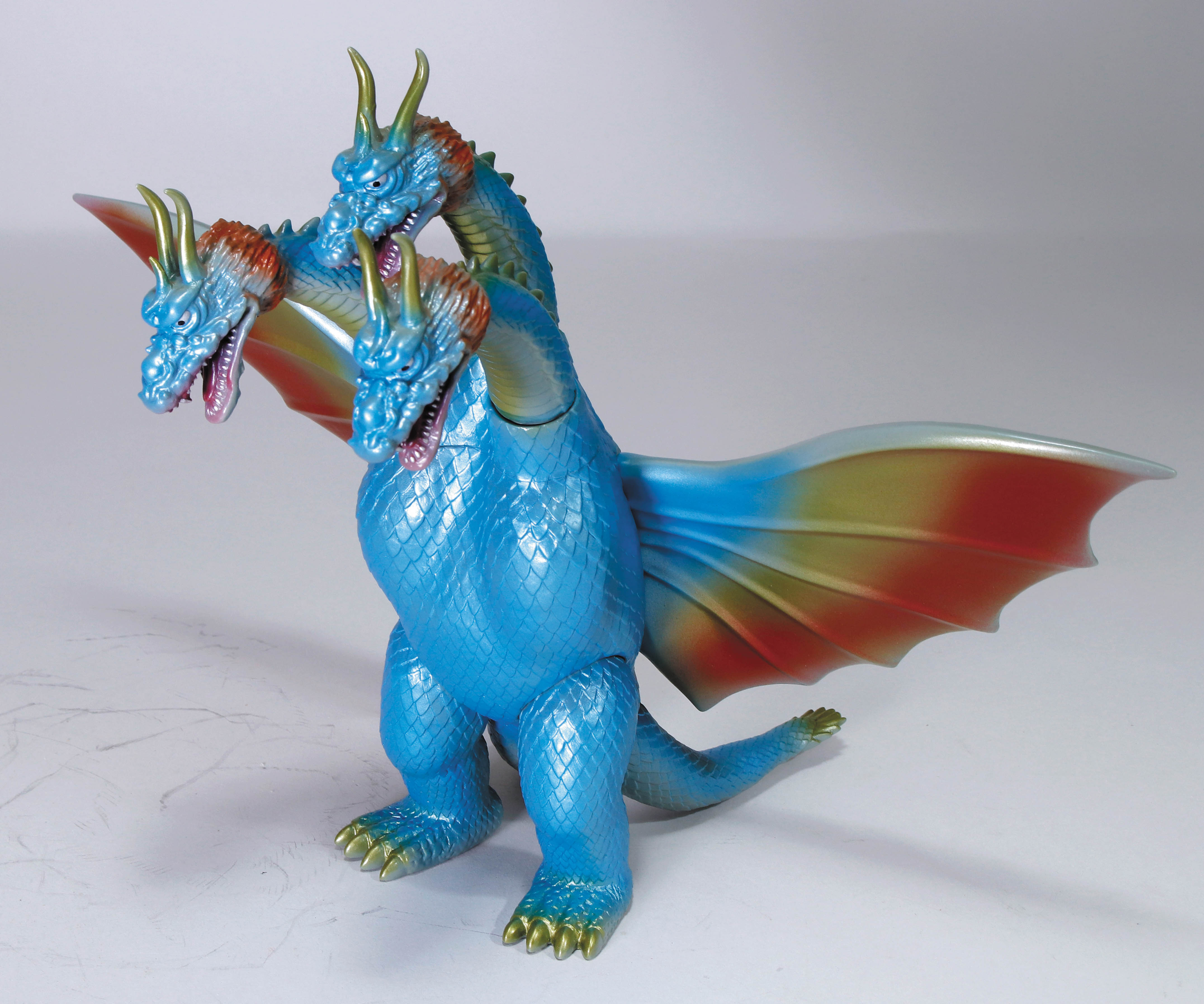 マーミット キングギドラ 灰成型 金青赤塗装