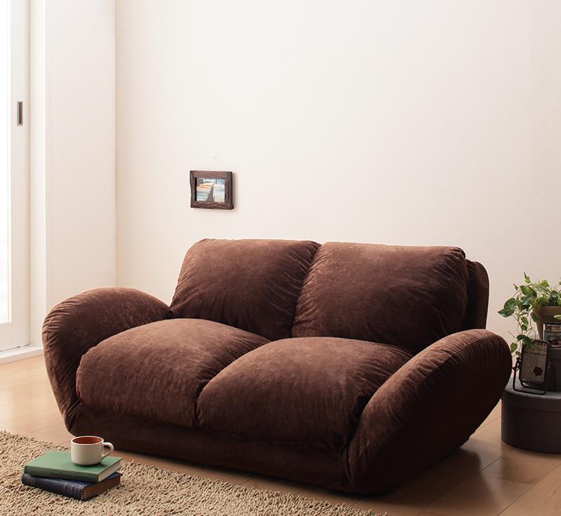 ふかふかボリュームのリクライニングソファーベッド｜ハレノワ