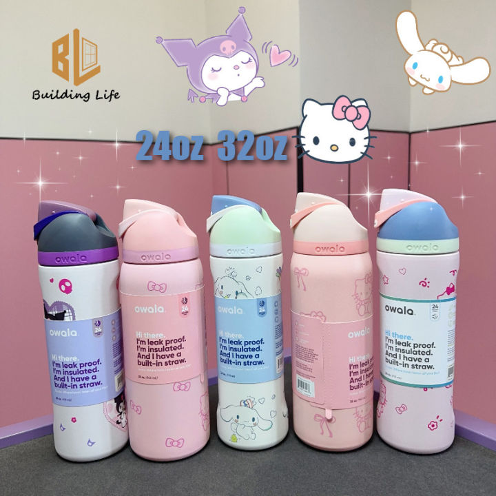 Owala Cup FreeSip Owala 24oz 32oz Sanrio Series Hello Kitty Kuromi