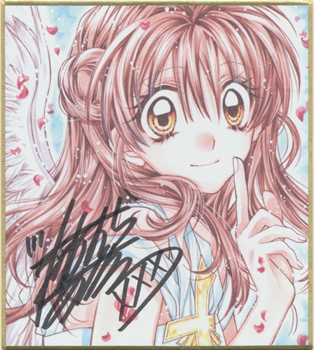 神風怪盗ジャンヌ サイン入り複製色紙 日下部まろん [種村有菜][目黒