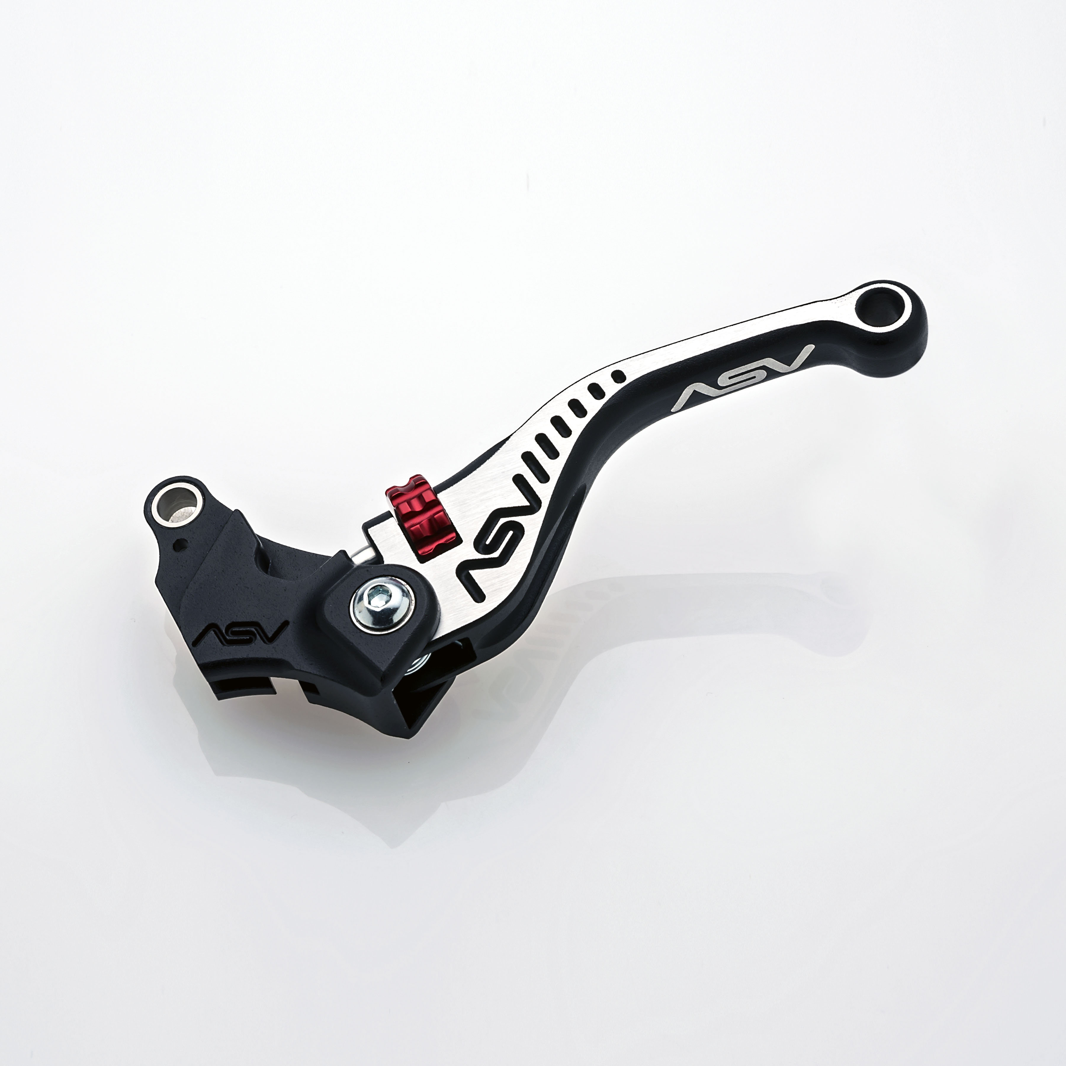 ASV Black Bicolore Shorty Brake+Clutch Levers For Kawasaki Ninja